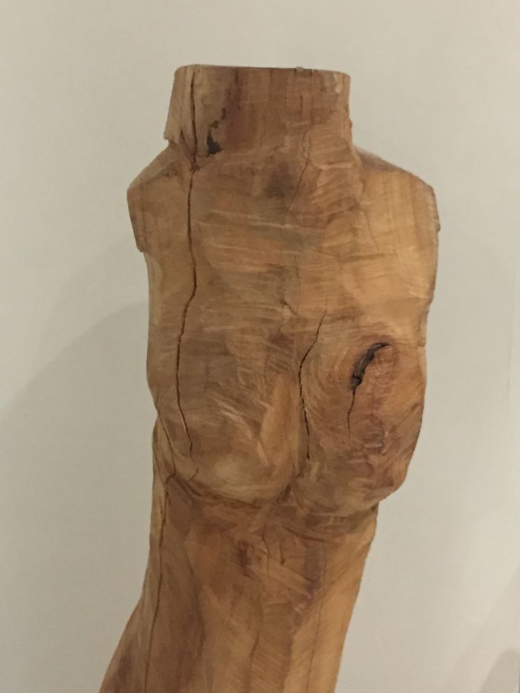 WIDMER Christoph Christoph Widmer, sculptura di legno con motosega, 2016